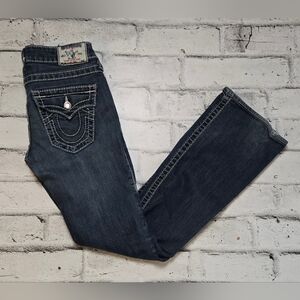 True Religion Hi-Rise Bootcut Jeans Size 25 Made in USA